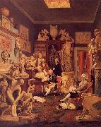  Johann Zoffany Charles Towneley's Library in Park Street oil painting picture wholesale
